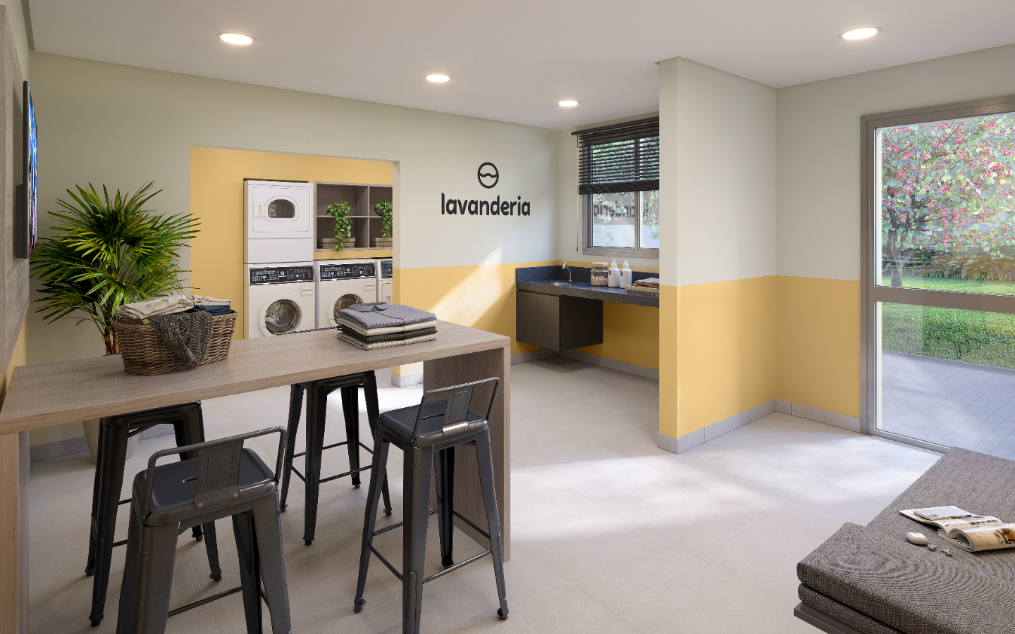 Apartamento Merito Guarulhos lavanderia - Lançamentos Imóveis SP - Imóveis Zero Entrada