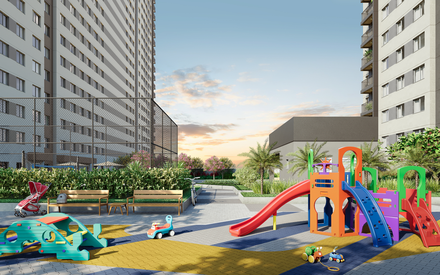 Apartamento Merito Guarulhos parque infantil - Lançamentos Imóveis SP - Imóveis Zero Entrada