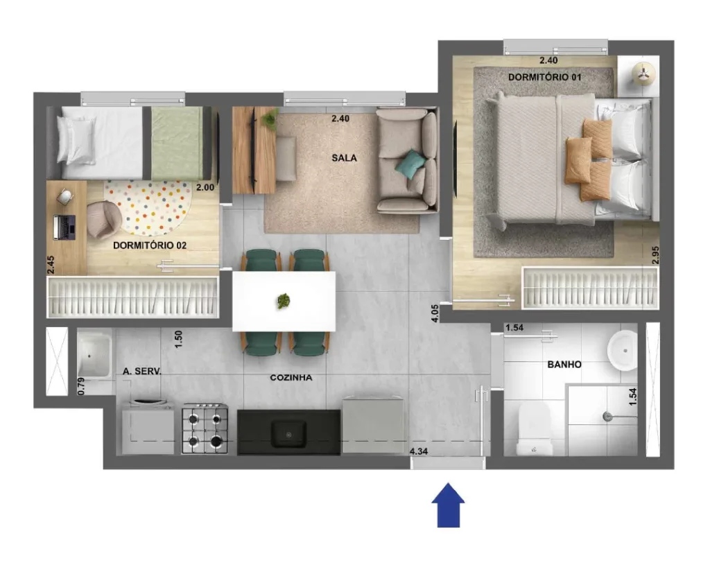 Galleria Santa Marina: apartamentos com lazer completo na Lapa 20 - Lançamentos Imóveis SP - Imóveis Zero Entrada Galleria Santa Marina Aps na Lapa Zona Oeste SP Planta 3207m² - Lançamentos Imóveis SP - Imóveis Zero Entrada