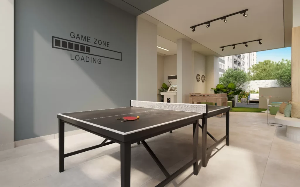 Galleria Santa Marina: apartamentos com lazer completo na Lapa 3 - Lançamentos Imóveis SP - Imóveis Zero Entrada Galleria Santa Marina Aps na Lapa Zona Oeste SP Salao de jogos 01 - Lançamentos Imóveis SP - Imóveis Zero Entrada